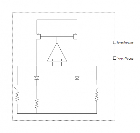 1.5V Bandgap Voltage Reference Block Diagam