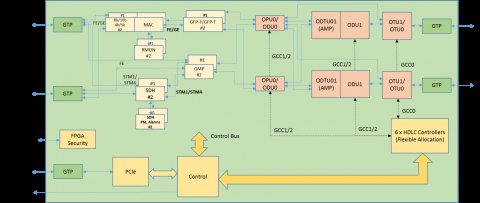 OTN Processor Block Diagam