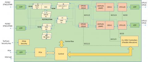 OTN Processor Block Diagam