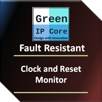Fault Resistant Clock and Reset Monitor Block Diagam
