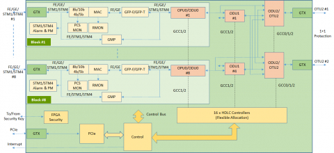 OTN Processor Block Diagam