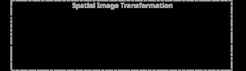 Spatial image transformation accelerator Block Diagam